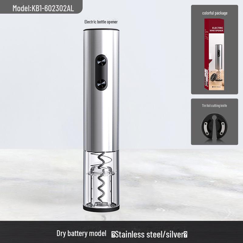 Rechargeable Automatic Wine Bottle Opener Set with Customizable Logo