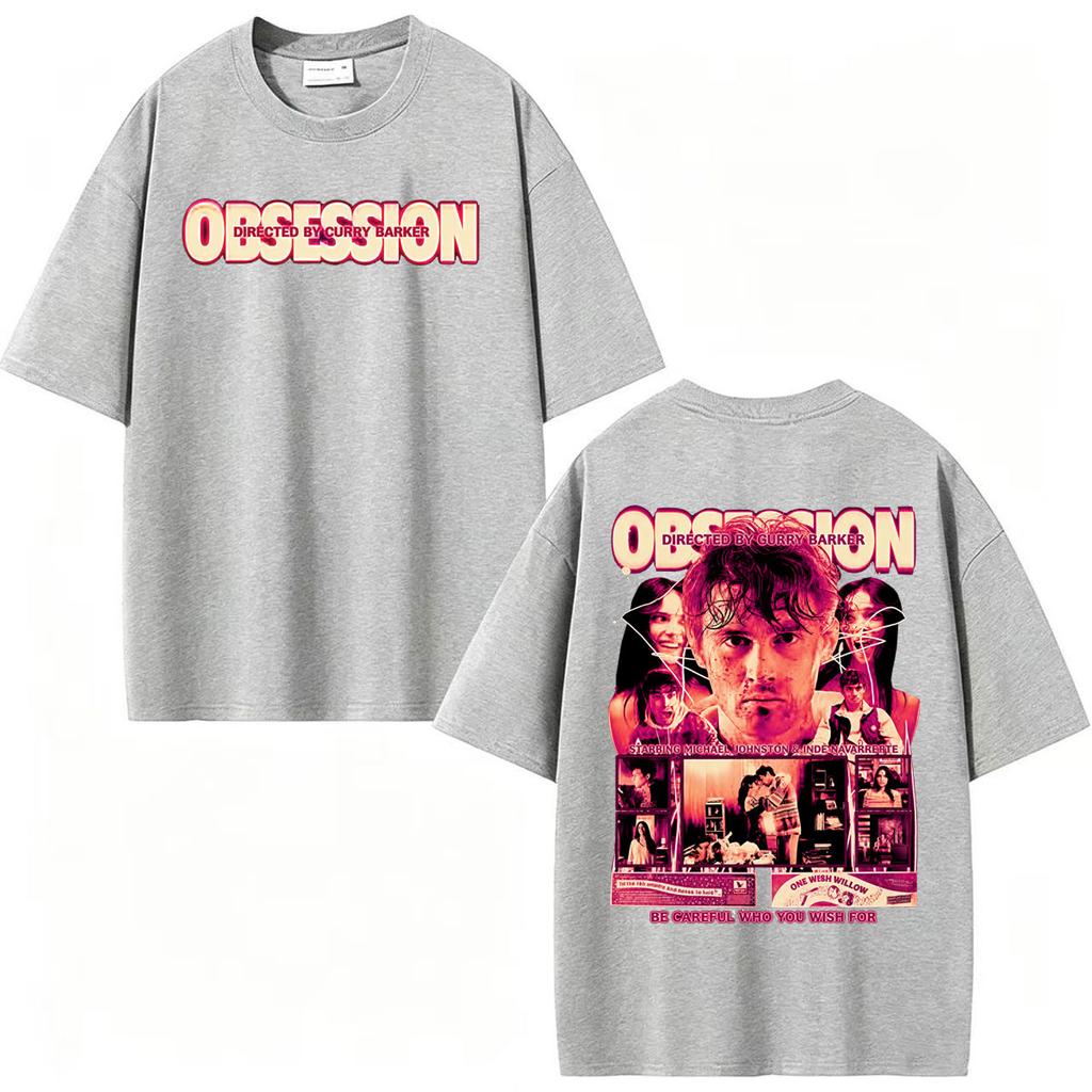 One Wish Willow Obsession 2026 Horror Movie Print Tshirt Unisex Unisex Fashion Aesthetic T Shirts Cotton Casual Short Sleeve Tshirt