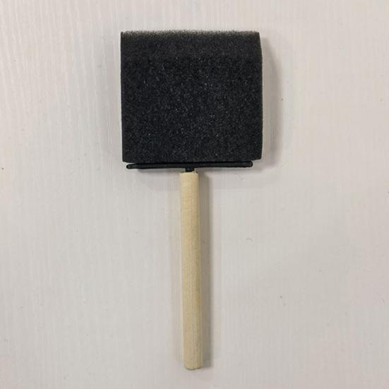 4 шт. пенопластовые кисти для рисования, черная губчатая кисть для рисования, окрашивания, ремесла, художественного ремонта, адсорбционная губка