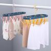 Roller Retractable Laundry Rack Underwear Socks Hook Hanger Dryer 12 Clips