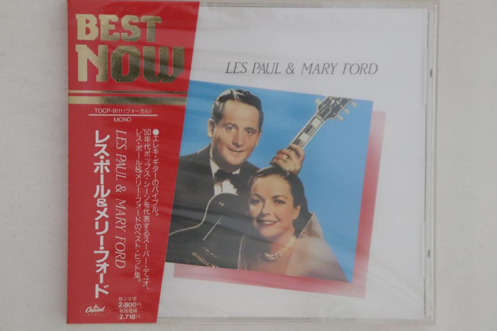 CD ЛЕС ПОЛ И МЭРИ ФОРД - Лучшее СЕЙЧАС TOCP9111PROMO CAPITOL 1991 Япония Оби Джаз Б/У