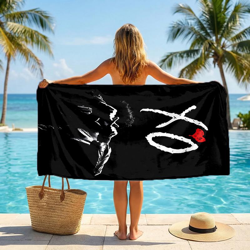 Weeknd Fashion Beach Towel: Ideal for Summer Adventures Soft, absorbent and quick drying suitable for swimming and bathing