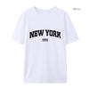 199X New York Print T-Shirt High Quality 199X New York T Shirts Summer Oversized Short Sleeve Clothes Cotton Loose Street Tops