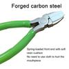 Nylon Jaw Pliers Carbon Steel Craft Plat Nose Pliers DIY Tools For Beading Looping Shaping Wire Jewelry Making