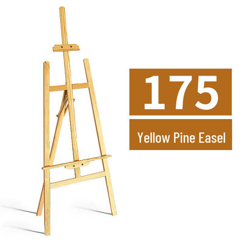 Набор для рисования и эскизов для студента-художника: Складной мольберт из массива дерева с детской доской