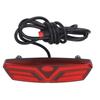 Electric Bike Brake Rear Light High Brightness Energy Saving LED Bicycle Brake Warning Lamp 48V