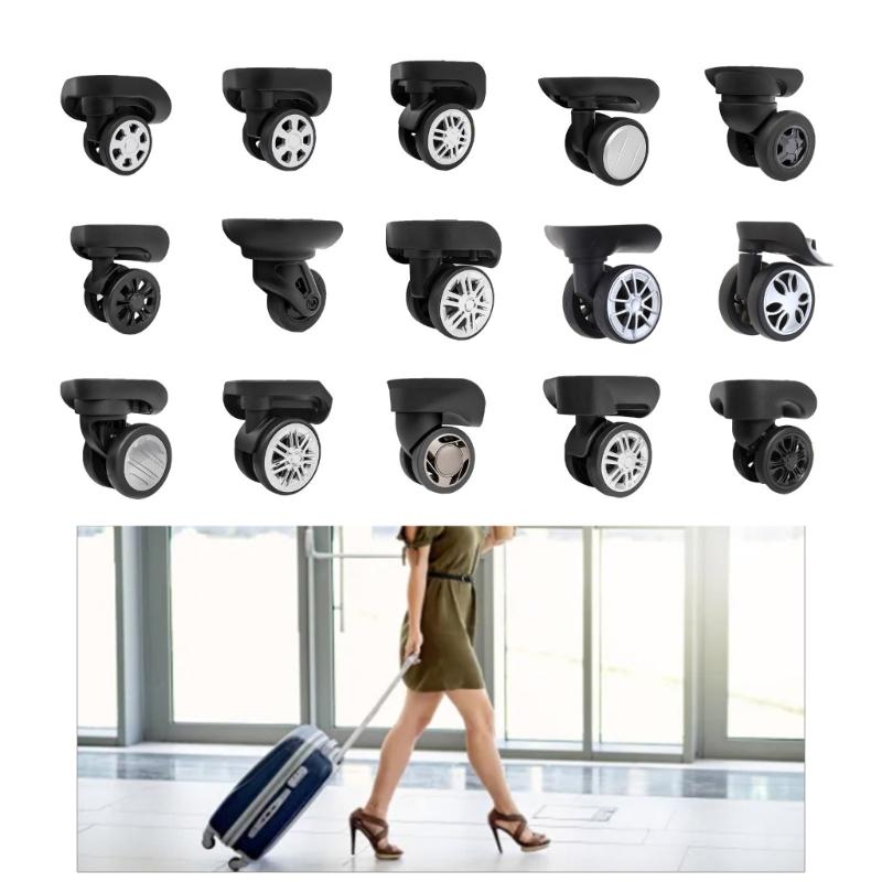 Прочные запасные колеса для багажа, отремонтируйте свой чемодан с помощью плавно вращающихся на 360° деталей и аксессуаров