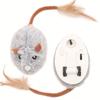 New Automatic Cat Toy Intelligent Electric Mouse USB Charging Sound Toy Interactive Squeaky Cat Toy