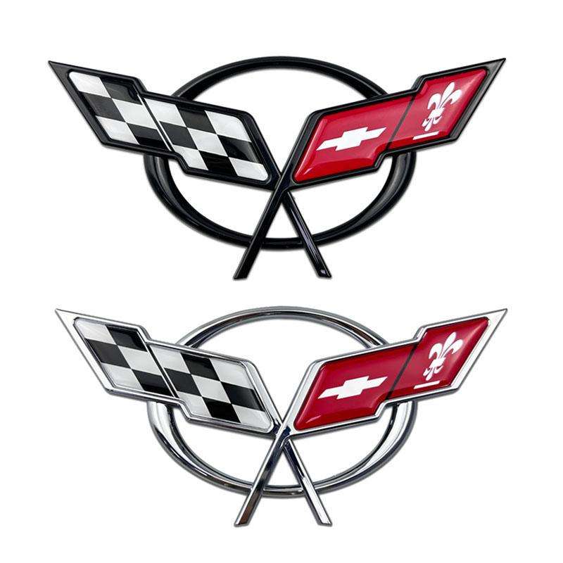 Для Chevrolet Corvette 60 Years Camaro Aveo Cruze Malibu Captiva Trax Niva Captiva 3D ABS Наклейка-эмблема на задний багажник крыла автомобиля