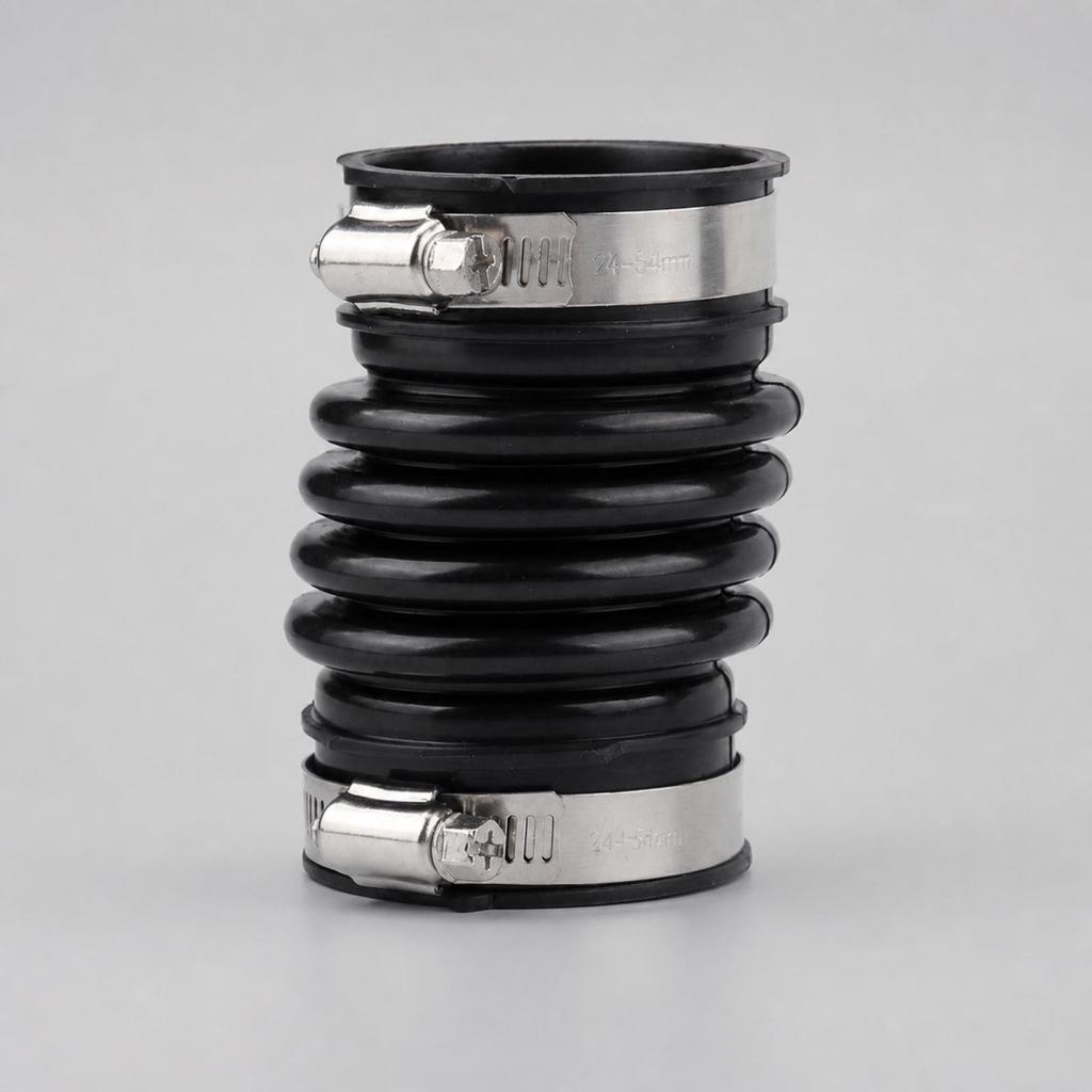 Engine Air Intake Hose Replacement with Clamps Reinforced