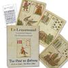 Primal Lenormand Руководство по гаданию на картах Ленорман с японскими инструкциями FLATLAND Оригинальный продукт -