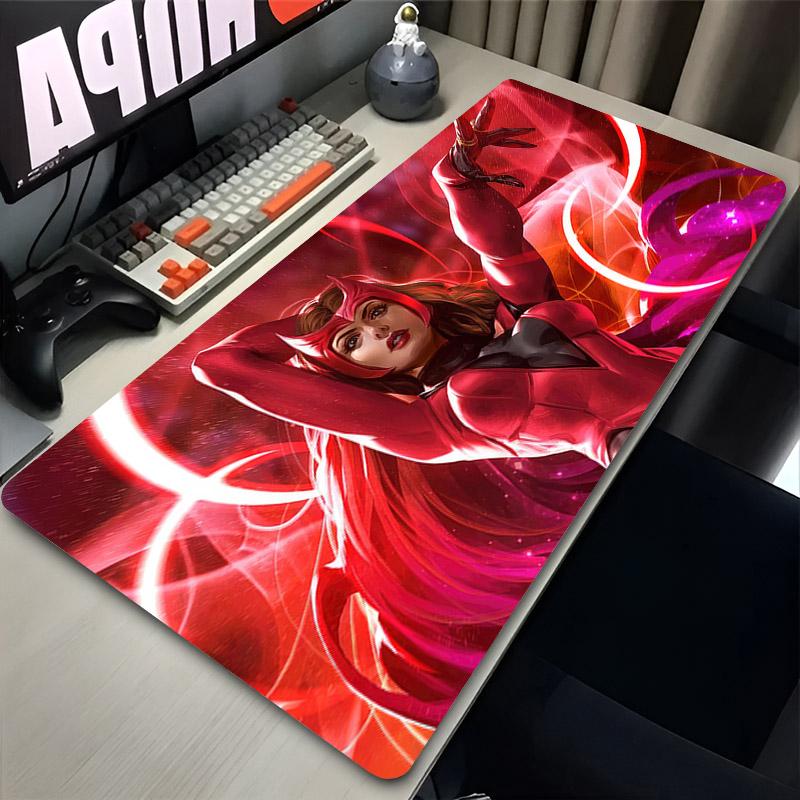 Gamer Gaming Accessories Mouse Pad SScarlet WWitchs Computer Desk Mat NonSlip Laptop Office Mousepad Keyboard Extended Carpet