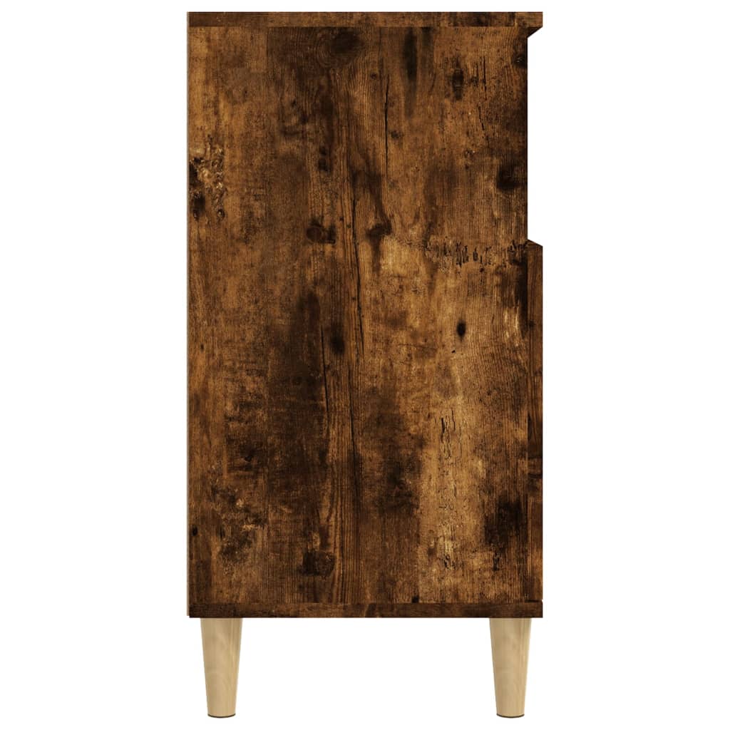Vidaxl Komoda, Przydymiony Dąb, 60X35X70 Cm, Materiał Drewnopochodny