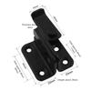 Stainless Steel Sliding Door Lock Bolts Anti-Theft Catch Lock Sliding Bolts Lock Padlock Clasp Gate Safety Lock Home Hardware
