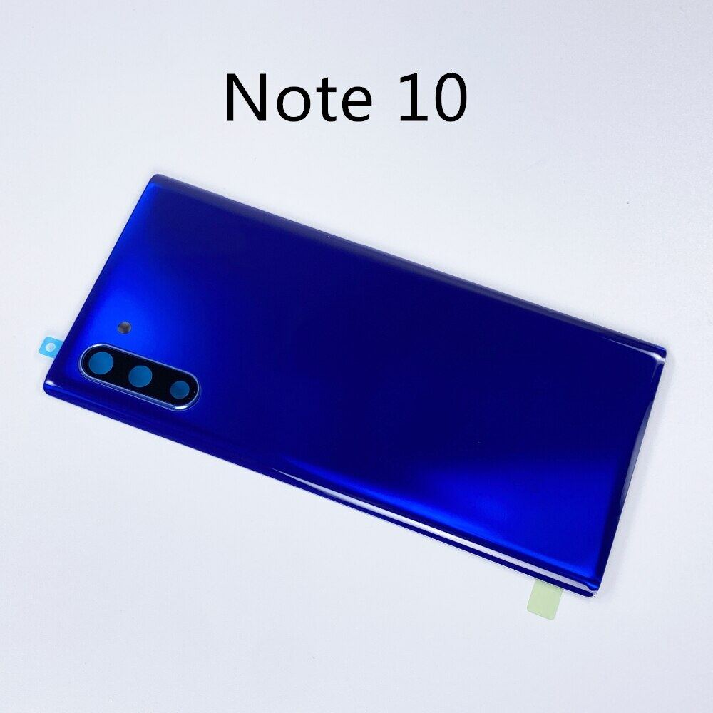 Для Samsung Galaxy Note 10 N970 N970F задняя панель для note10 Plus note10 + N975 N975F корпус задней двери с аккумулятором для камеры