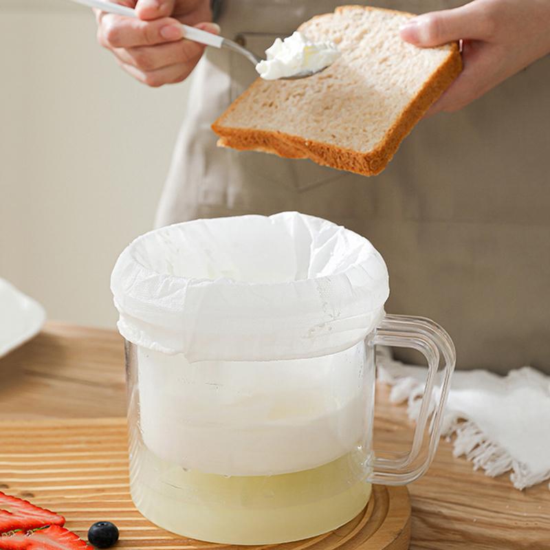 Фильтр для йогурта Сито для продуктов Машина для греческого йогурта Фильтрующая сетка Холодная экстракция Инструменты для отделения сыворотки Сепаратор влаги для сыра
