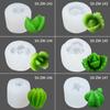 Soap Silicone Mold Succulent Plant Mold for Making Candle Soaps Lotion Bars Bath Bomb Plaster DIY Baking Cake Decoration