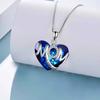 Женское ожерелье с подвеской в виде сверкающего сердца, регулируемая длина, подарок на день матери, ювелирные изделия, аксессуары
