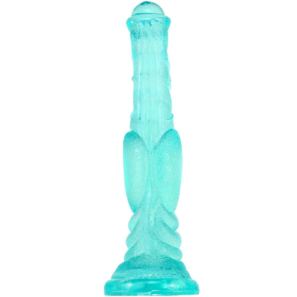 Без яиц Петушиный член Большой Симуляция Прозрачный Дилдо Биг Мак Женский с Силиконовым Дилдо Сексуальная Специальной формы Плетка