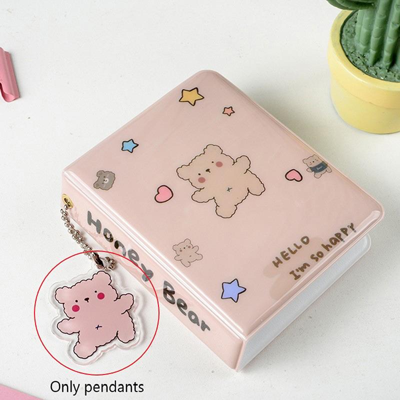 20 Capacity Hard Cd Case Holder Organizer Cartoon Bear Carrying Dvd Binder Bag