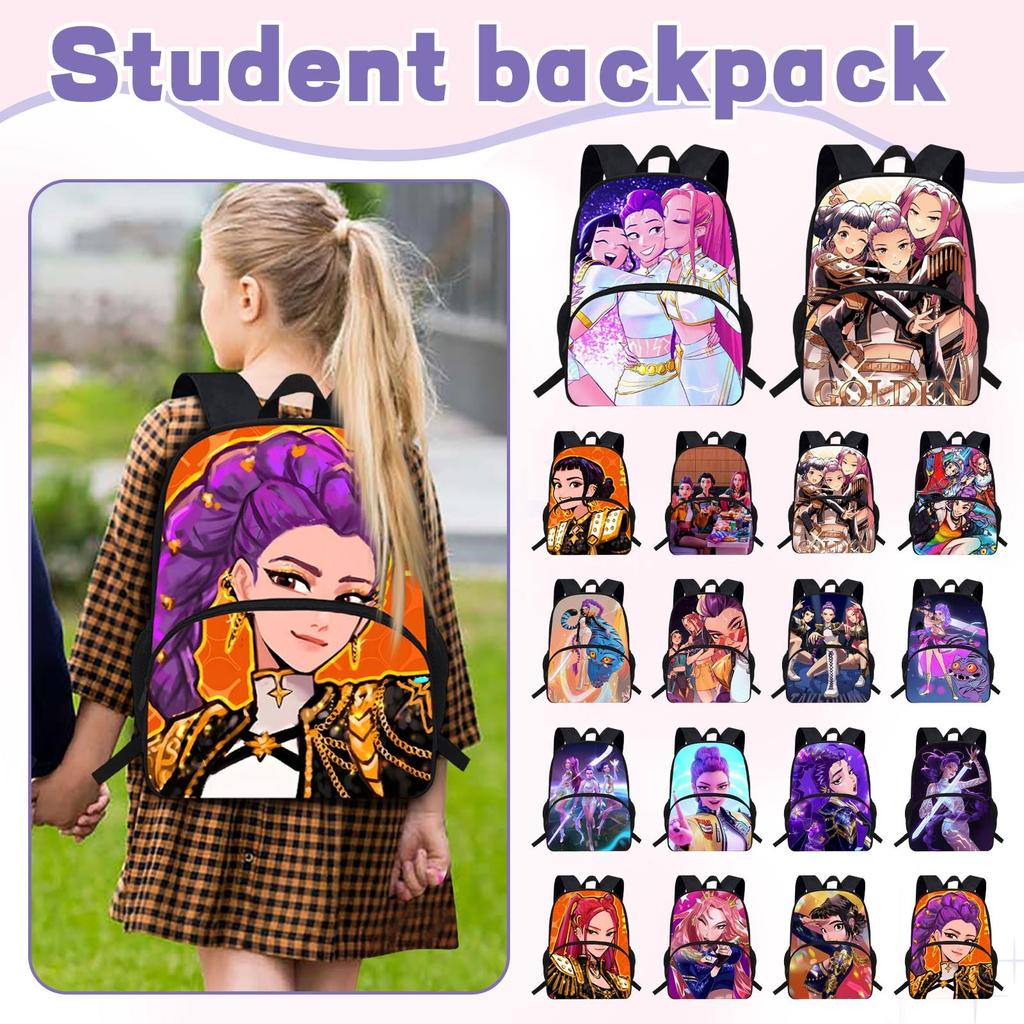 Elementary School Cartoon Backpack And Peripheral Backpack