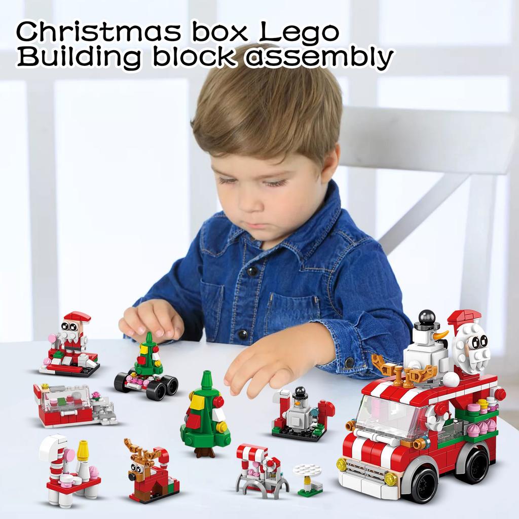 Рождественский торговый автомат для сборки Рождественская коробка Рождественская сборка