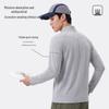 Baleno Men's Half-Zip Long Sleeve Quick-Dry Training Shirt