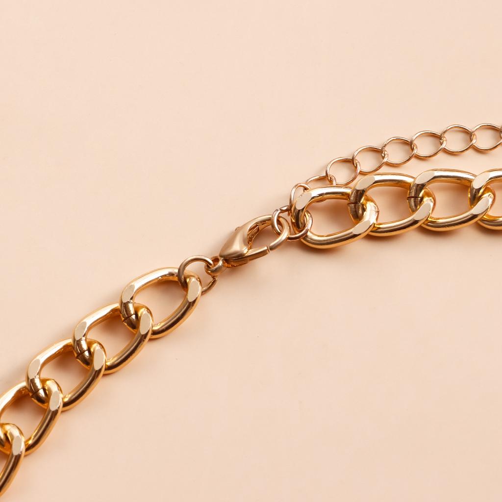 Personality Exaggerated Multi-layer Cross Metal Body Chain Body Chain Nightclub Chest Chain Women