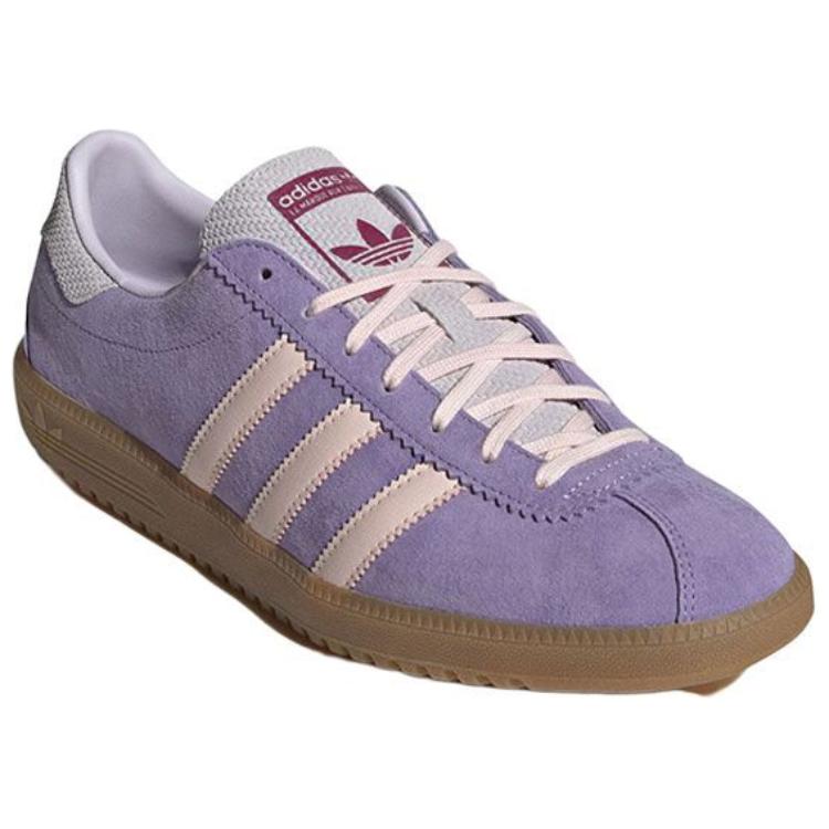 adidas Originals Бермуды Удобные Мягкие Тонкая Подошва Нескользящие Износостойкие Низкие Кеды для Скейтборда Унисекс Кроссовки Фиолетовые JR7157