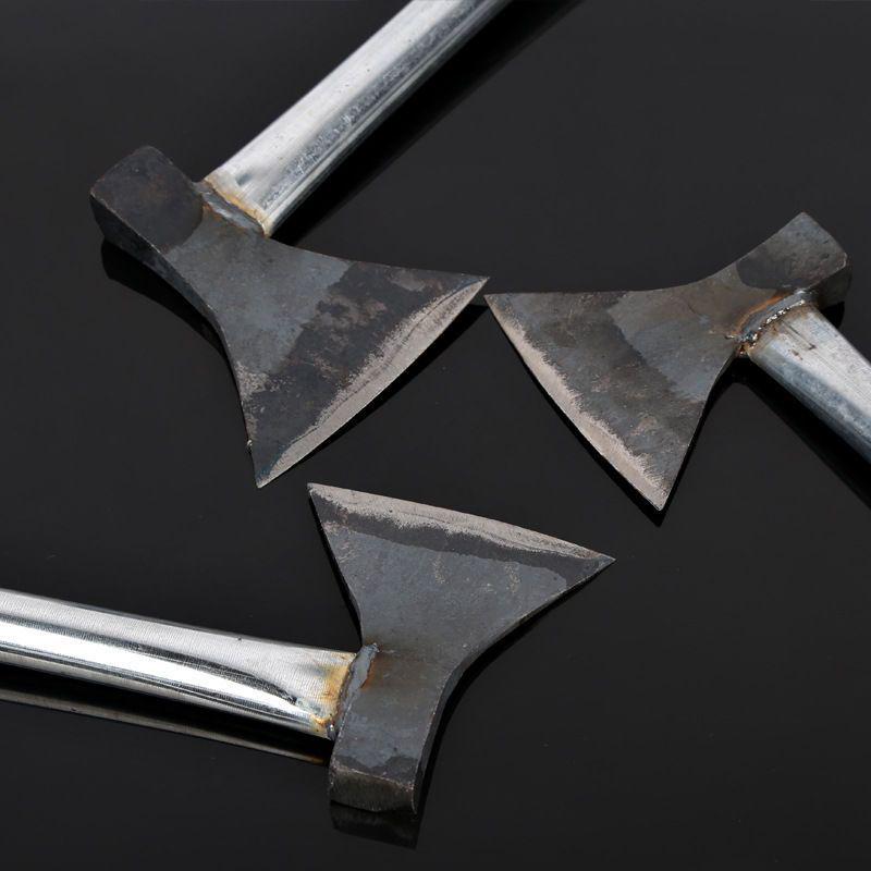 Топор для кемпинга из углеродистой стали: Универсальный инструмент для садоводства, выживания, пожаротушения и колки дров