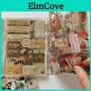 Pet Sticker 20 Vintage Sheets Book Diy Diary Butterfly Ins Album Scrapbooking Retro Flower Material Paper Decorative Stickers