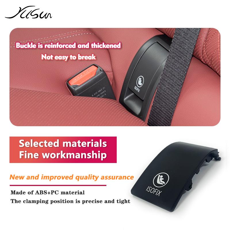 Rear Child Seat Anchor Safety ISOFIX Cover Restraint For BMW 3 series 20-24 G20 G21 G28 G80Seats Benches Accessoires 2020-2024