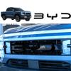 Наклейка с буквами на переднюю эмблему Черный логотип Для BYD Shark 6 Декоративная наклейка 3D наклейка Крышка Аксессуары Инструменты