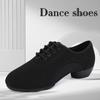 Мужская танцевальная обувь на низком каблуке 2,5 см, современная обувь для бальных танцев, обувь для танго, танцевальная обувь на открытом воздухе