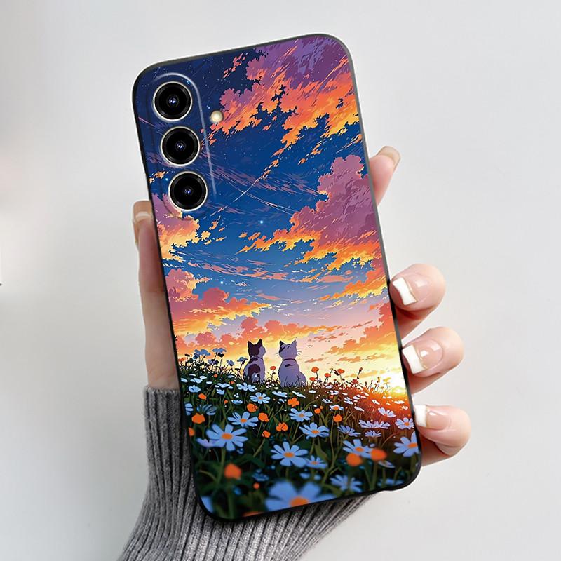 Casing For ZTE Blade V80 Max Nubia V80 Max Aesthetic Luxury Cute Cool Boys Girls Phone Case Black Soft Protective Back Cover