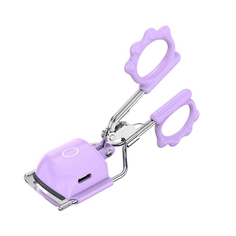 Portable Heated Eyelash Curler 2 Temperature Modes Eyelash Curling Tool Daily Makeup Styling