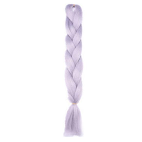 Женские Jumbo вязание крючком плетение Ombre Color Синтетические наращивания волос Kanekalon