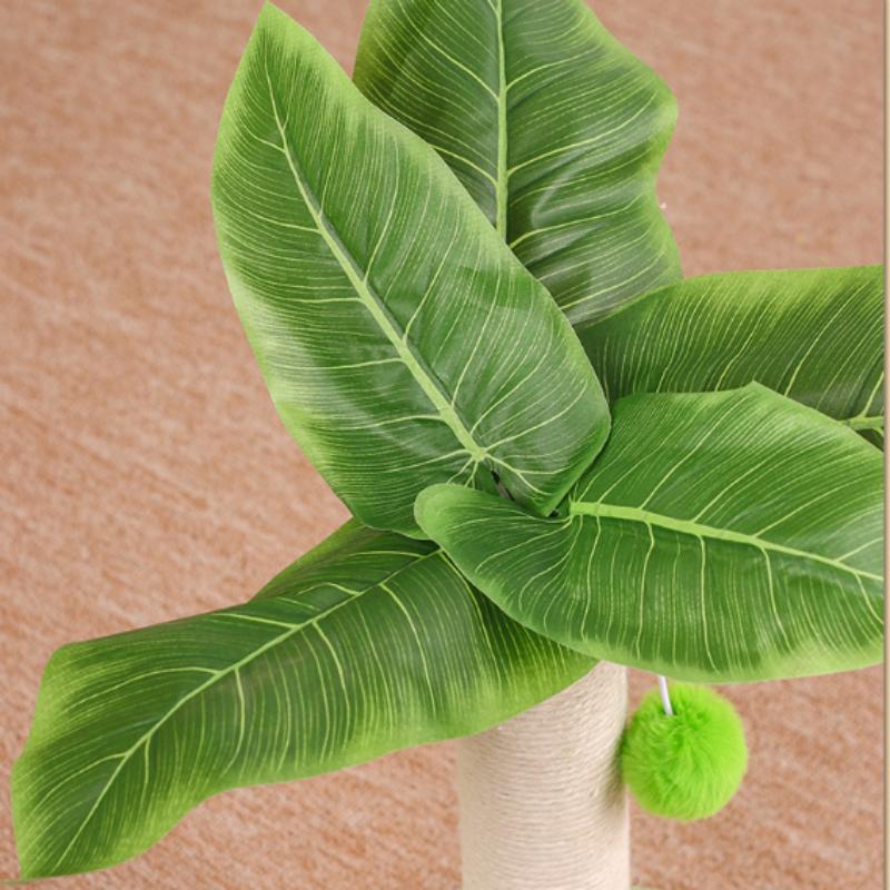 Кокосовая когтеточка для кошек BOOTEELY, стойкая к истиранию и не оставляющая мусора, веселые занятия для кошек