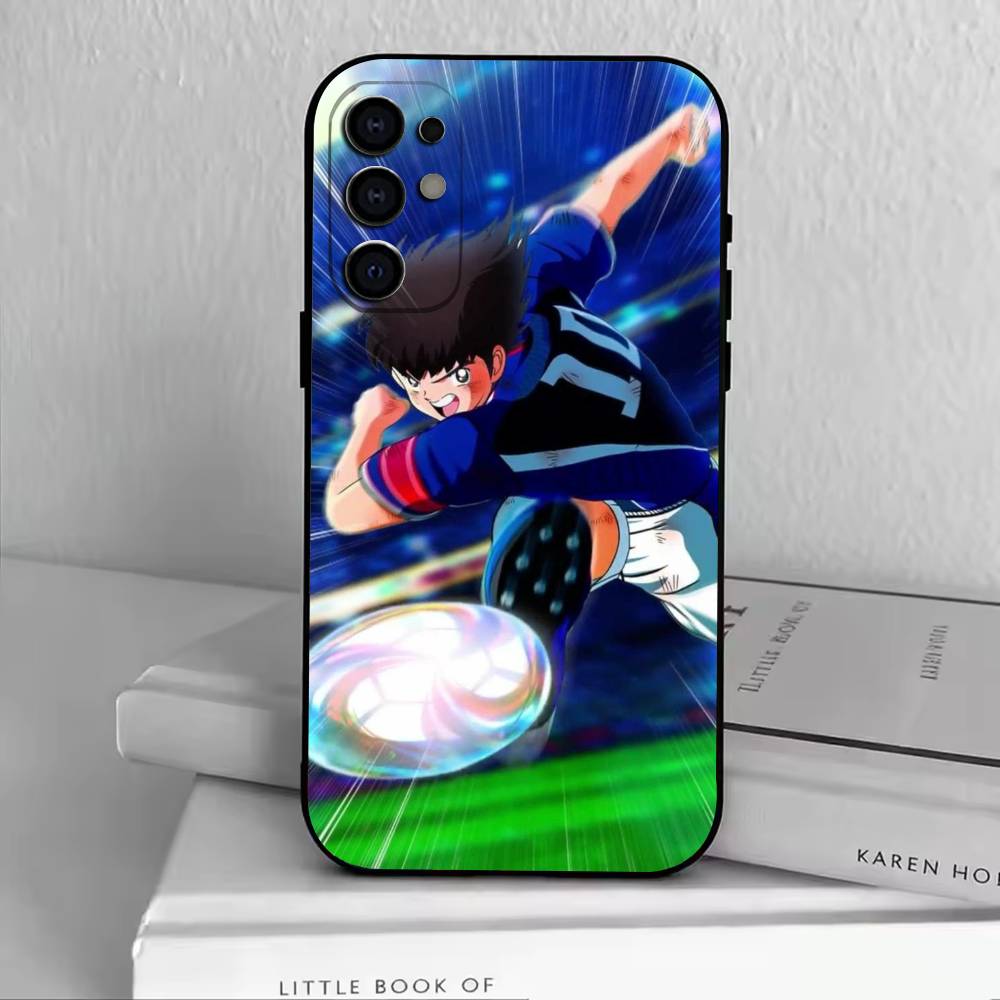 C-Captain Tsubasa A-Anime Phone Case For Samsung S25,S24,S21,S22,S23,S30,Ultra,S20,Plus,Fe,Lite,Note,10,Black Cover