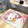 1 шт. Коврик с принтом сердца Hello Kitty - Милый домашний декор| Офисный ковер | Наружный ковер | Идеи для подарков z111
