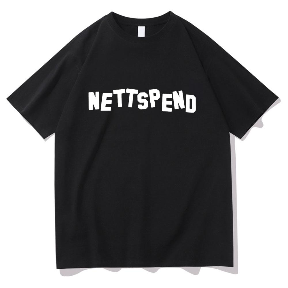 Футболка Netttspend Кризис раннего возраста 2026 Модная одежда для мужчин и женщин Хлопковая одежда Графический топ Высококачественная футболка