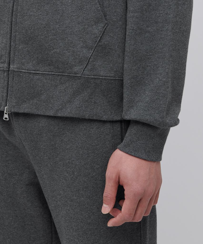 Musinsa Standard Hooded Sweat Zip-Up [Charcoal Gray]