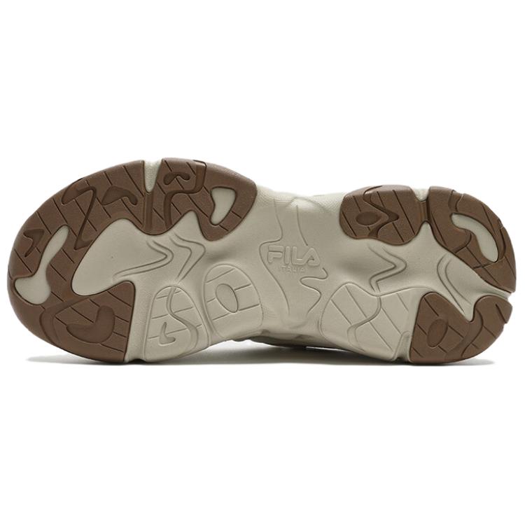 Fila Mars 3 Стильные Универсальные Прочные Кроссовки с Низким Верхом Женские кроссовки Белый Желтый F12W442119FEP