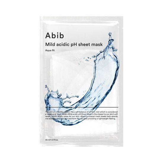 ABIB Тканевая маска со слабокислым pH. В набор входит 10 листов, 5 типов, выберите 1.