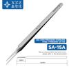 XZZ SA-14/15A Precision Tweezers 0.01mm Ultra Sharp Stainless Steel Tweezers Anti-Corrosion for Mobile Phone Repair Electronics