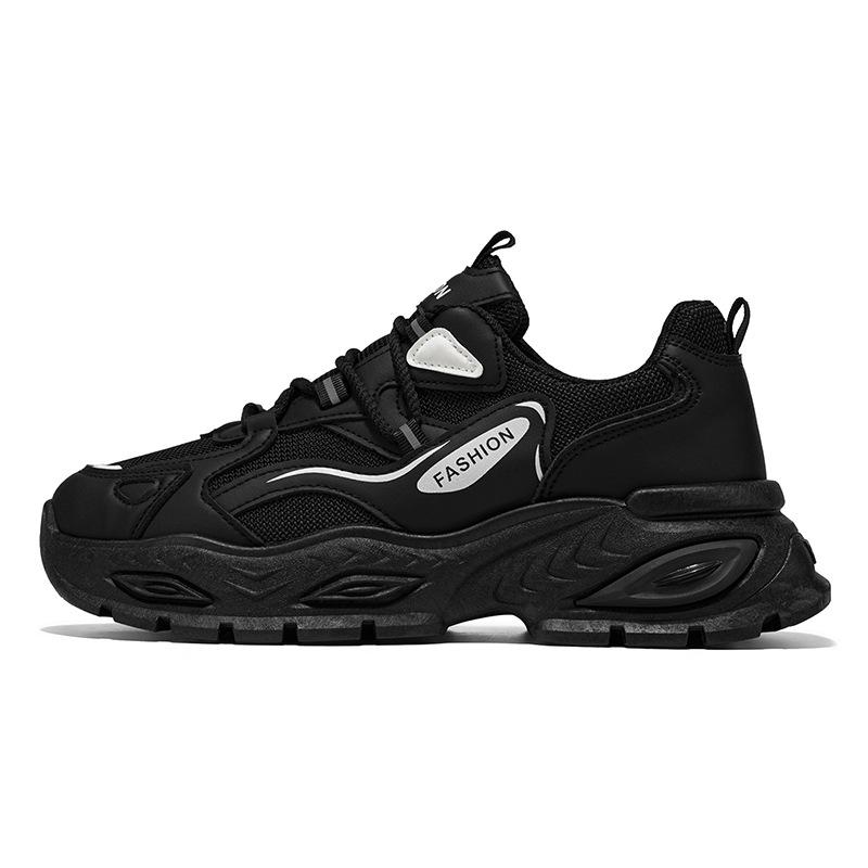 New ModelSummer Dad Shoes Men'S Mesh Breathable Thick-Soled Versatile Sports Shoes Men'S Ins Trend Increases Men