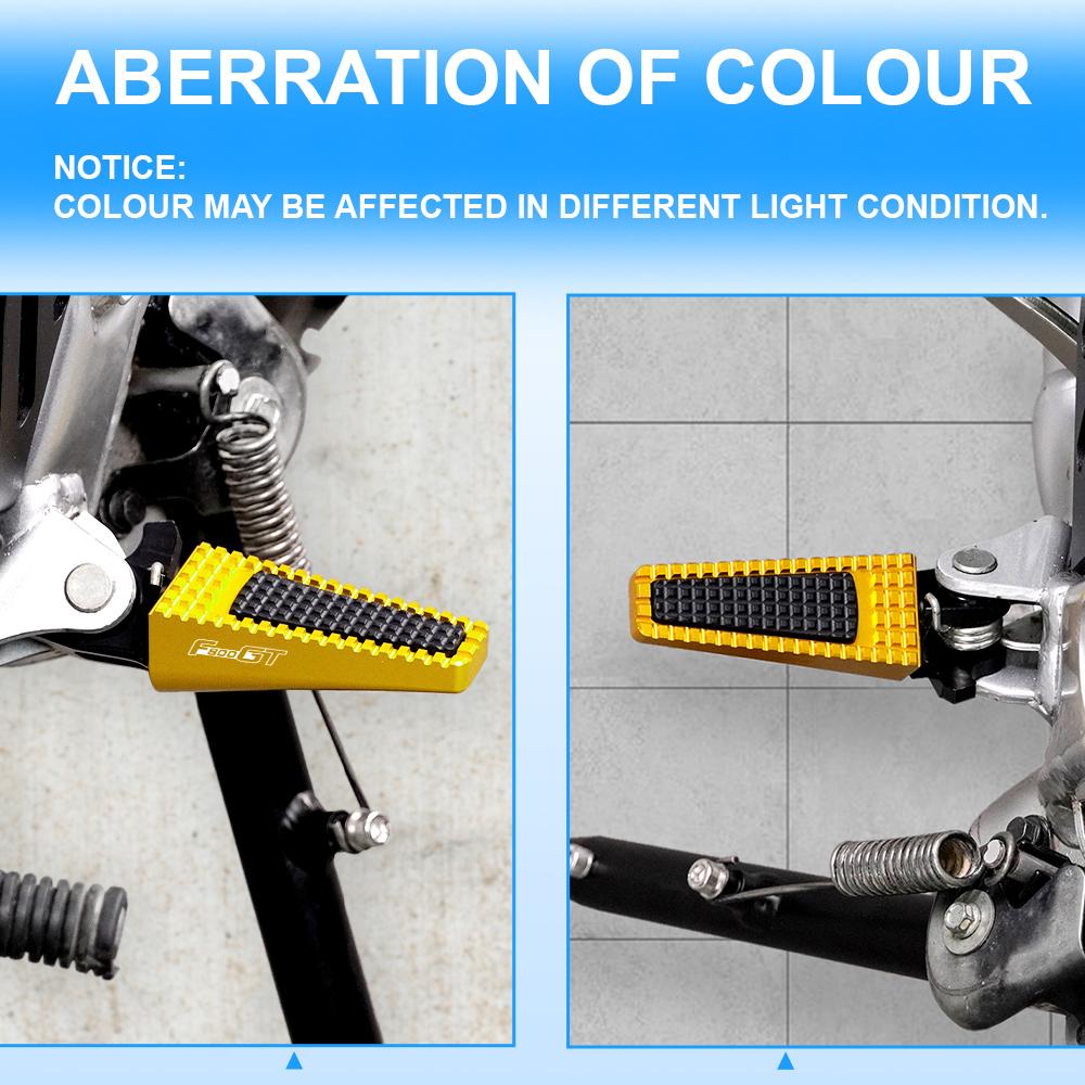 Fit For BMW F800GT 2012 2013 2014 2015 2016 2017 2018 2019 2020 Motorcycle Adjustable FootPegs Pedals Foot Pegs Front Foot rest