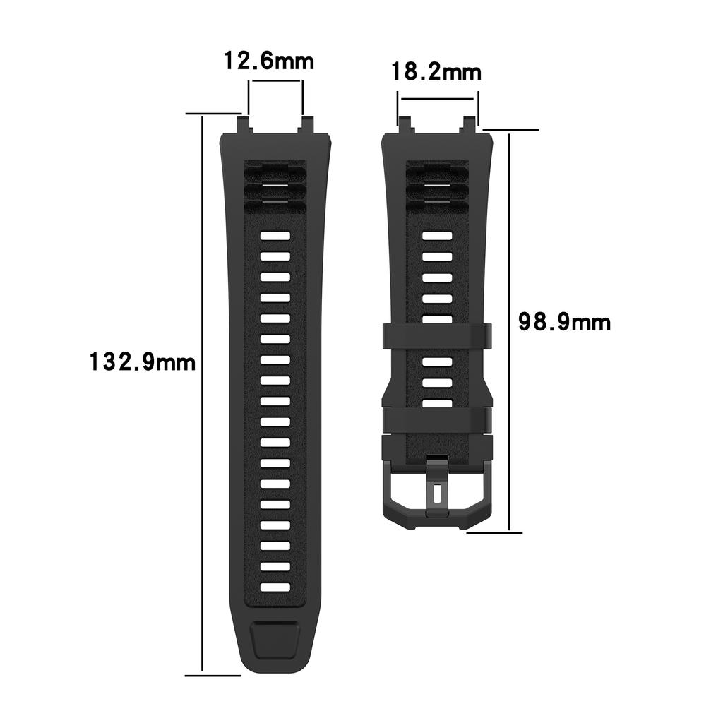 Soft Silicone Bracelet Strap for Huami Amazfit T-REX 2 Sport Strap Replacement Watchband for Xiaomi Huami Amazfit T Rex 2 Correa