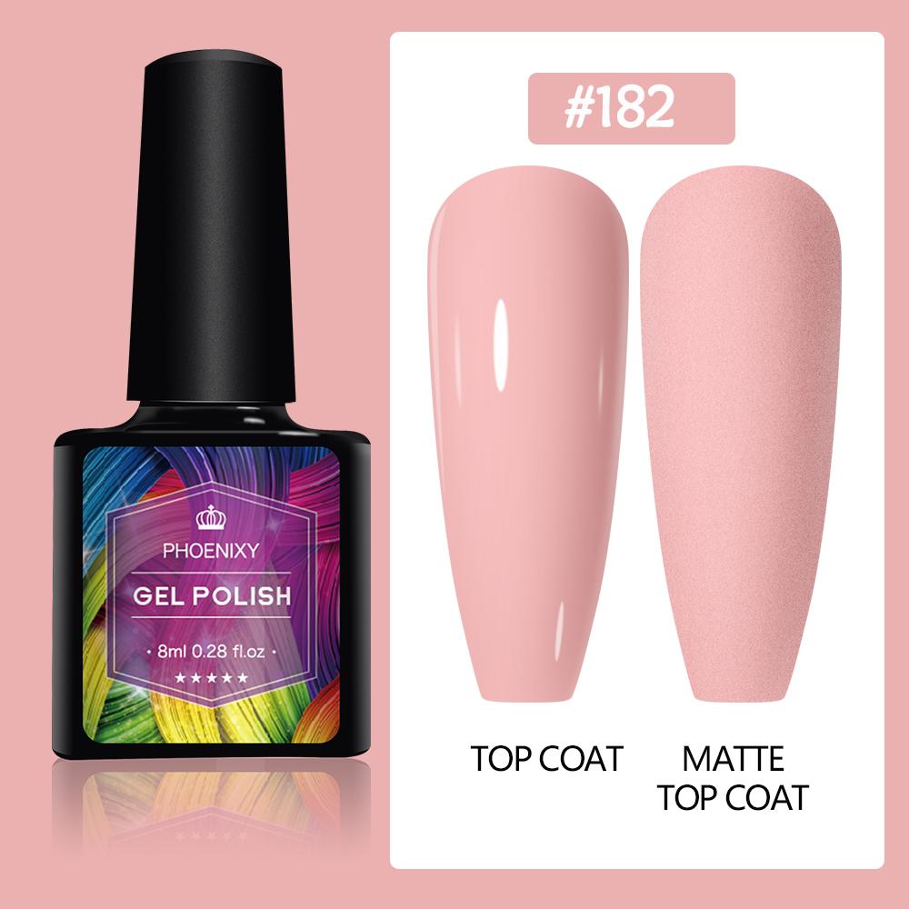 PHOENIXY 82 шт., 8 мл гель-лак для ногтей, УФ-гель для ногтей, стартовый набор, замачиваемый гель-лак, гель-лак для ногтей, дизайн ногтей, маникюр, салон «сделай сам», дома