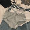 French Sports Sexy Mid-Waist Cotton Underwear for Women